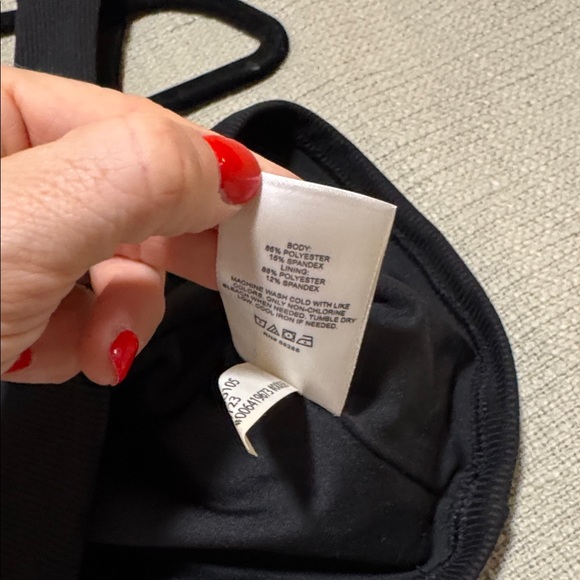 Express Black Ribbed Tank Top size small - Picture 6 of 8